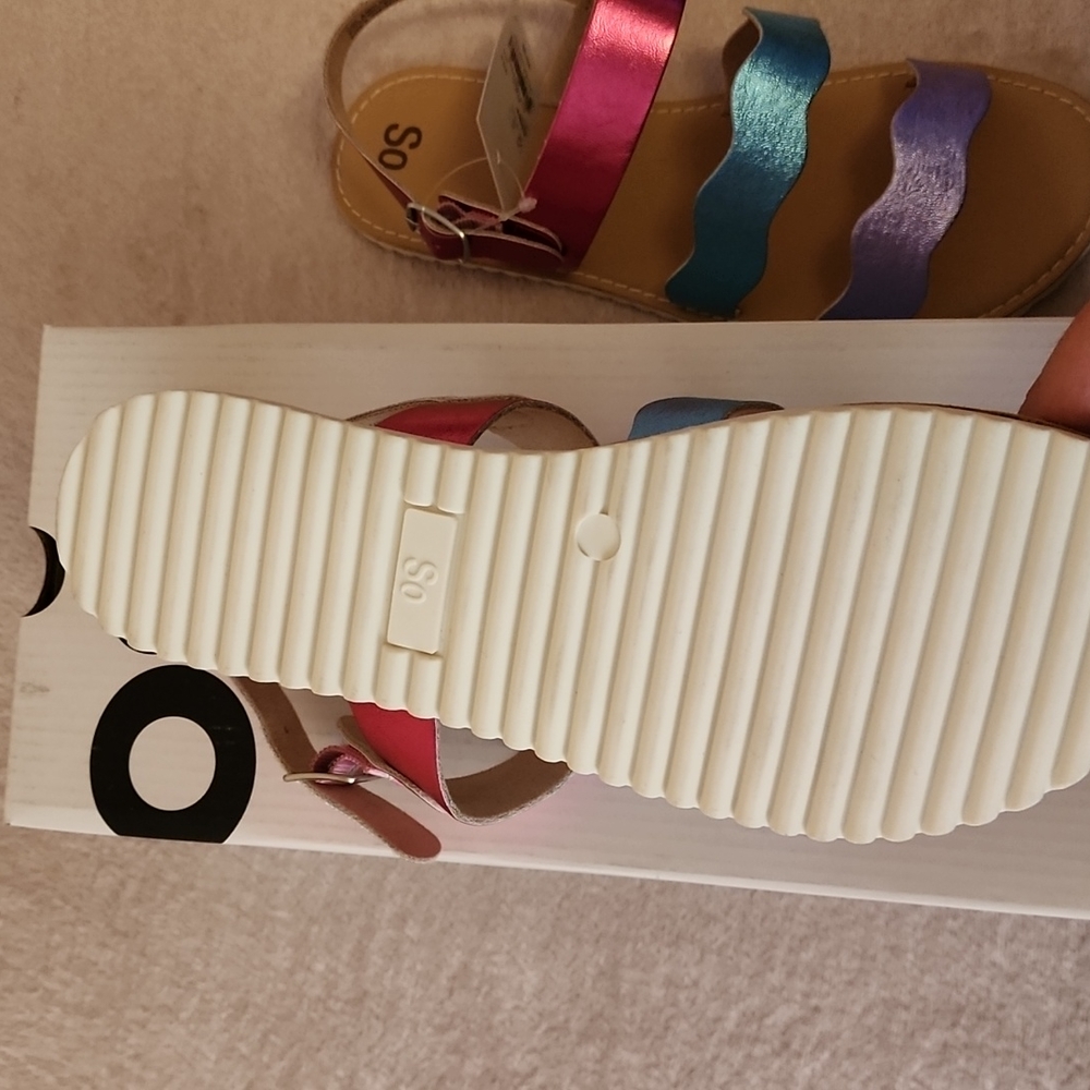 Girls SO Sandals Size 6 - Picture 8 of 13